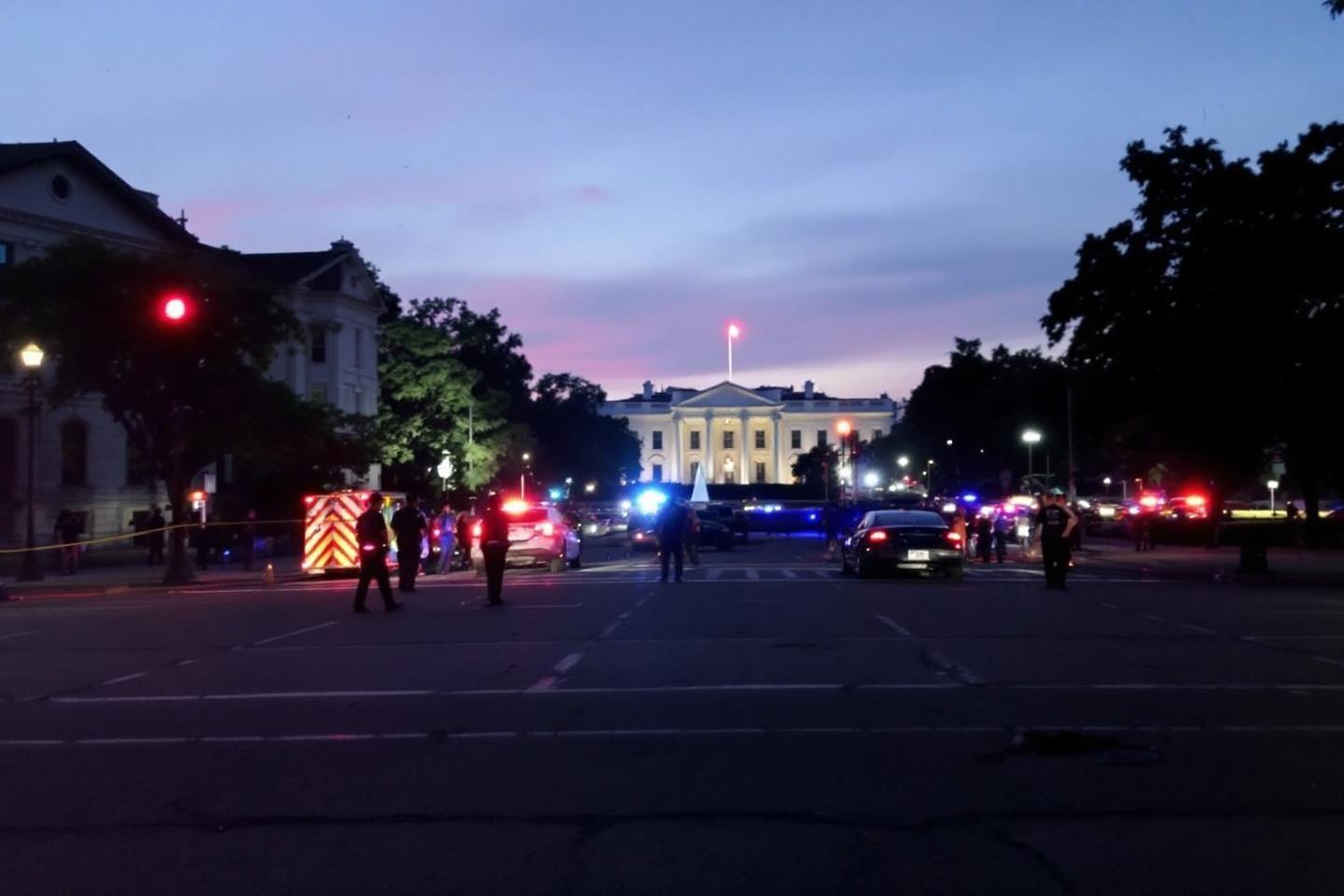 Schießerei nahe dem Weißen Haus in Washington : zwei Verletzte